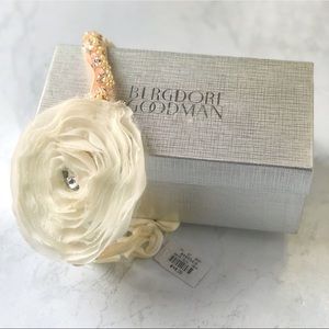 Bergdorf Goodman Beaded Headband - NWT